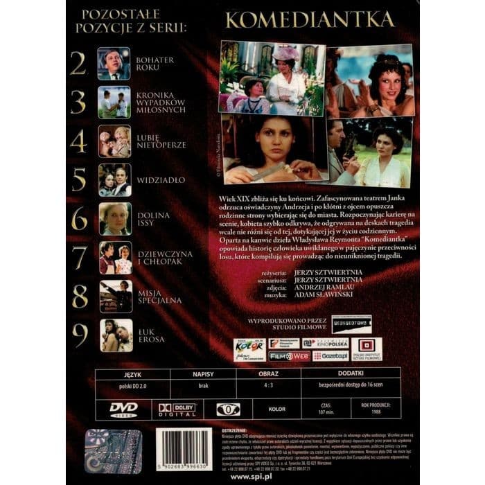 Постер Комедиантка